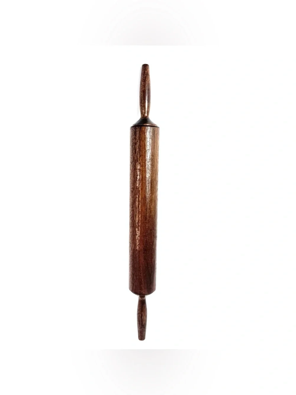 Vintage Solid Wood Narrow Rolling Pin Bakers Farmhouse Primitive  17” Bakers